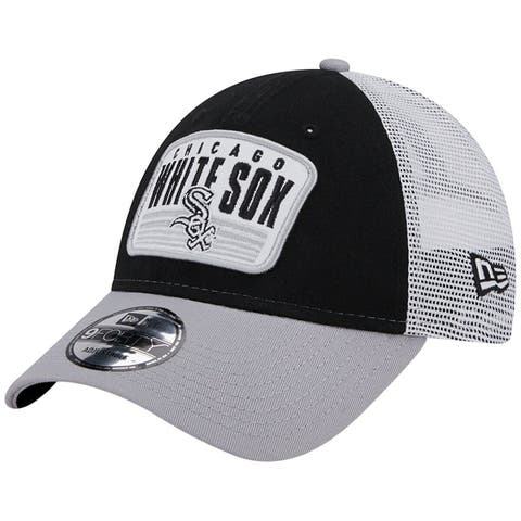 Men's New Era White/Black Miami Marlins Spring Two-Tone 9FIFTY Snapback Hat