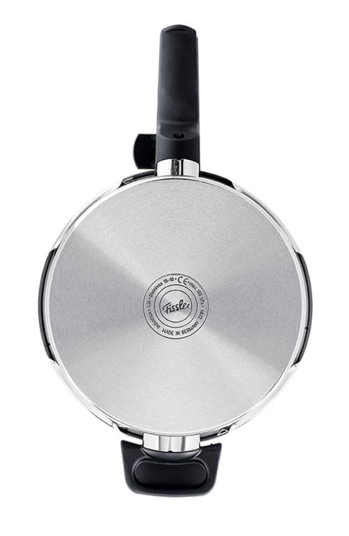 Fissler Vitaquick Premium Pressure Cooker Set And Glass Lid In Stainless Steel