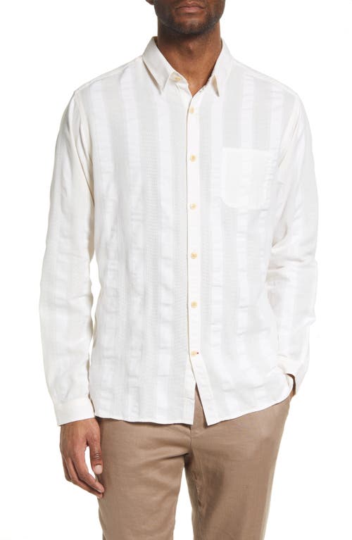 Oliver Spencer Men's New York Special Organic Cotton Button-Up Shirt in Cream