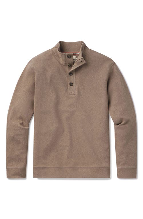 The Normal Brand Puremeso Mock Neck Top In Taupe