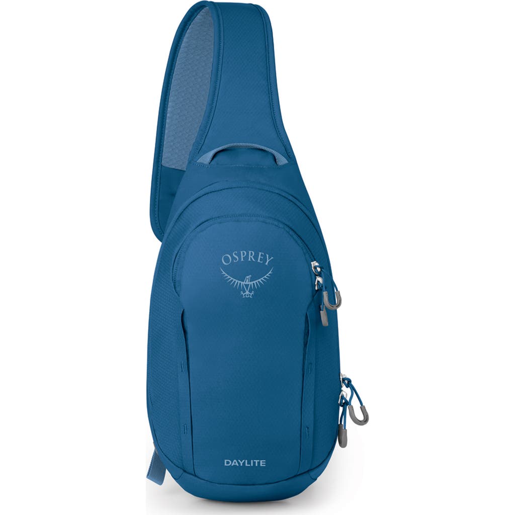 Osprey Daylite Water Repellent Sling Backpack in Night Shift Blue
