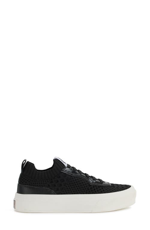 Shop Karl Lagerfeld Paris Gabby Slip-on Knit Sneaker In Black