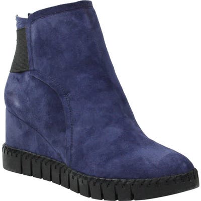 J. Renee Nagetta Wedge Sneaker, Blue