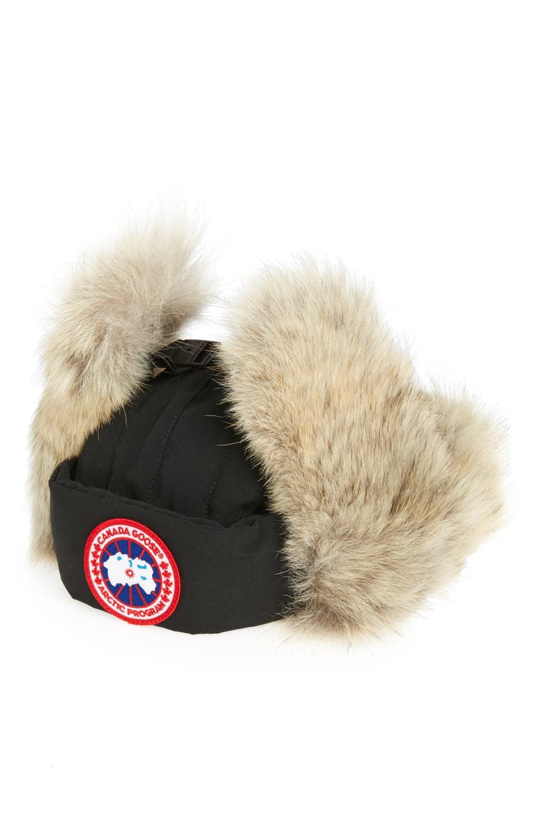Canada Goose Down Fill Aviator Hat With Genuine Coyote Fur Trim Nordstrom