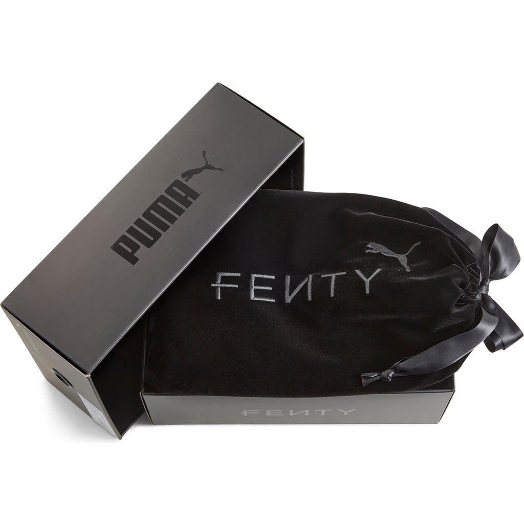 Puma X Fenty Kids' Creeper Phatty Corduroy Sneaker In Black- Gold