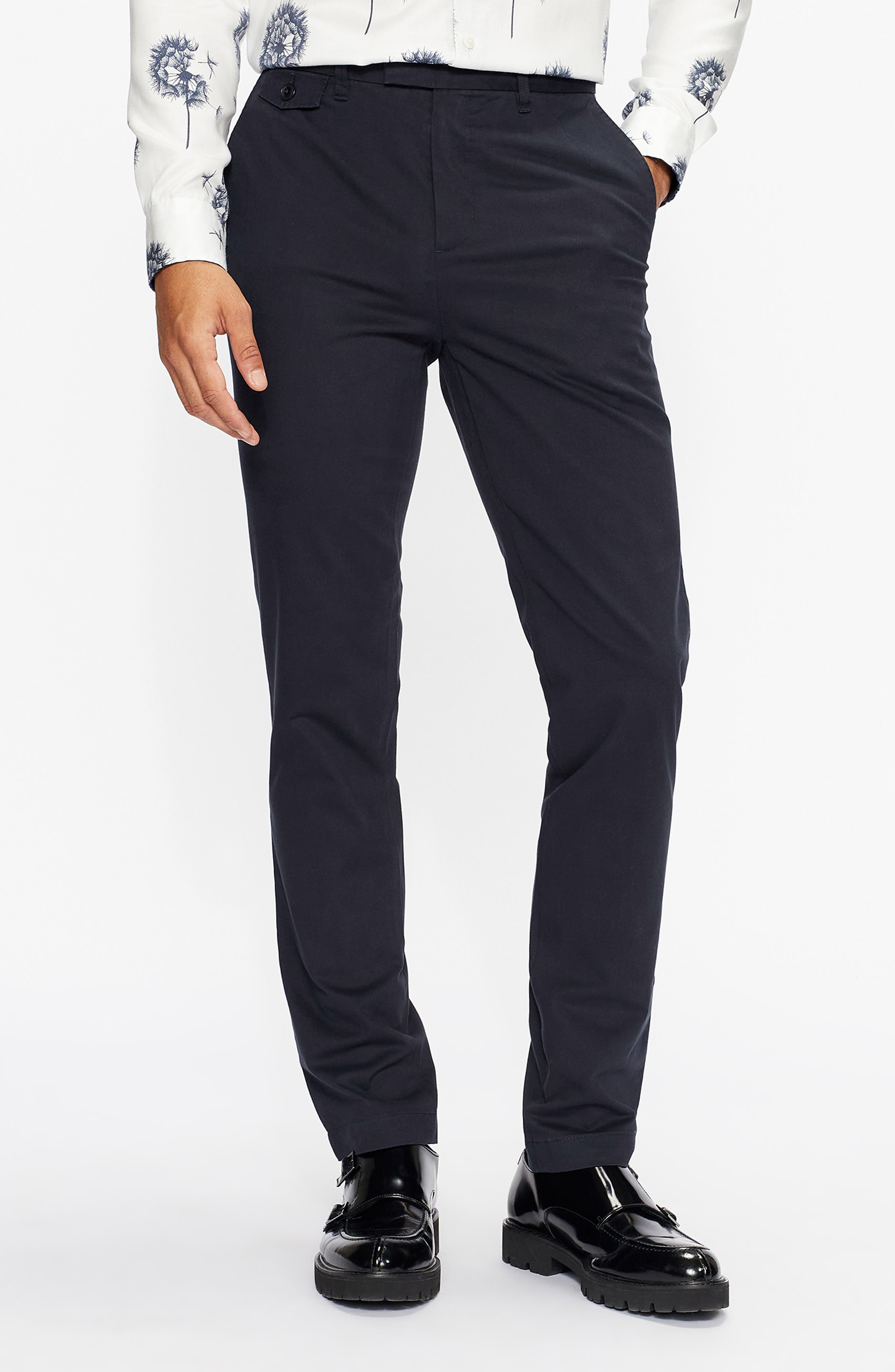 ted baker black chinos