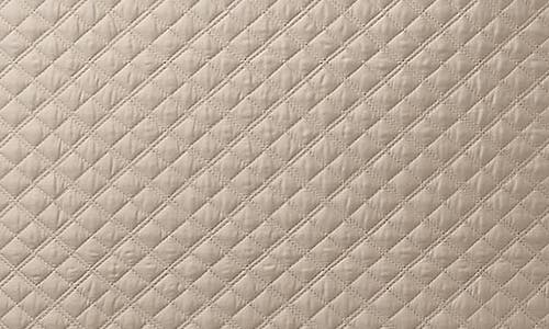 Shop Ralph Lauren Argyle Quilted Organic Cotton Sateen Sham In Coastal Sand