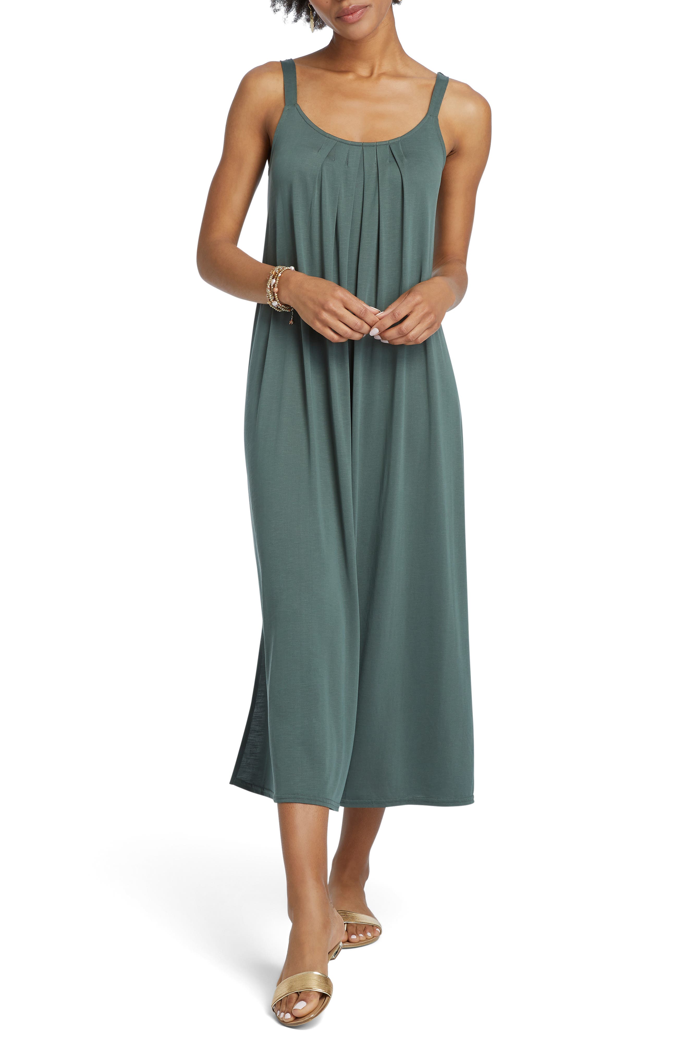 Nic+Zoe Boardwalk Shift Dress, Green