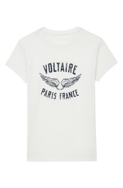 Zadig & Voltaire Walk Pcl Logo Tee In Judo