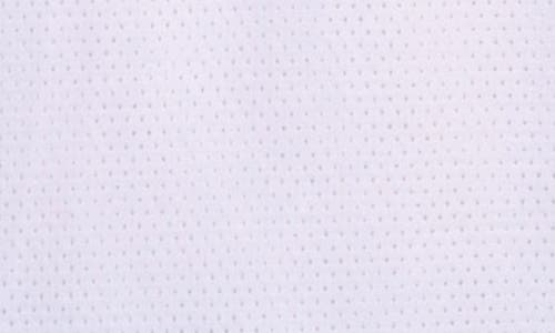Tailorbyrd Melange Mesh Performance Polo Shirt In White