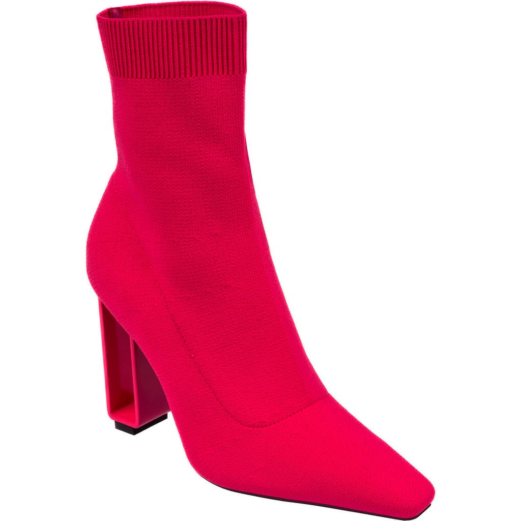 Ninety Union Palace Snip Toe Boot In Fuchsia
