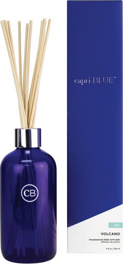  Capri Blue Reed Oil Diffuser - Volcano - Comes with Diffuser  Sticks, Oil, and Glass Bottle - Aromatherapy Diffuser - 8 Fl Oz - White :  Home & Kitchen