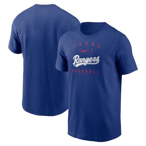 Men's Nike Royal Texas Rangers Home Team Athletic Arch T-Shirt