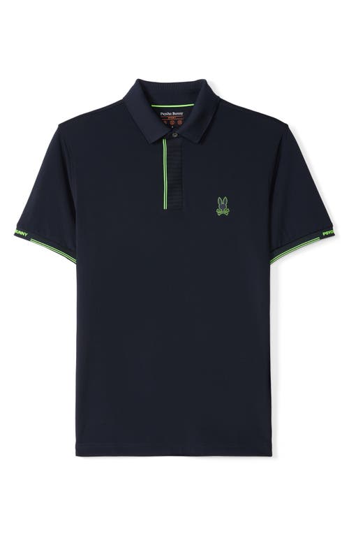 Shop Psycho Bunny Edmonds Sport Performance Polo In Navy