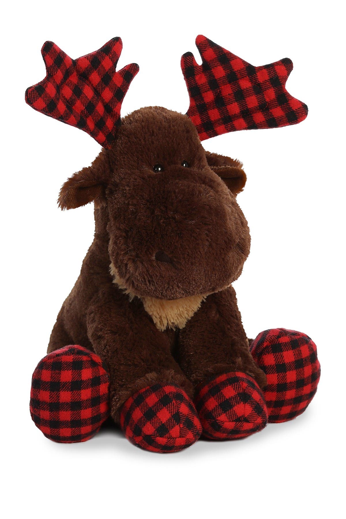 lumberjack moose stuffed animal