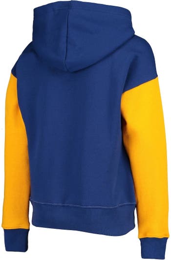 Outerstuff Girls Youth Blue St. Louis Blues Let's Get Loud Pullover Hoodie