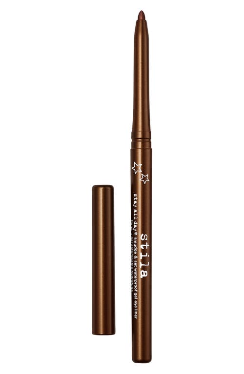 Shop Stila Stay All Day® Smuge & Set Waterproof Gel Eyeliner In Lionfish Bronze