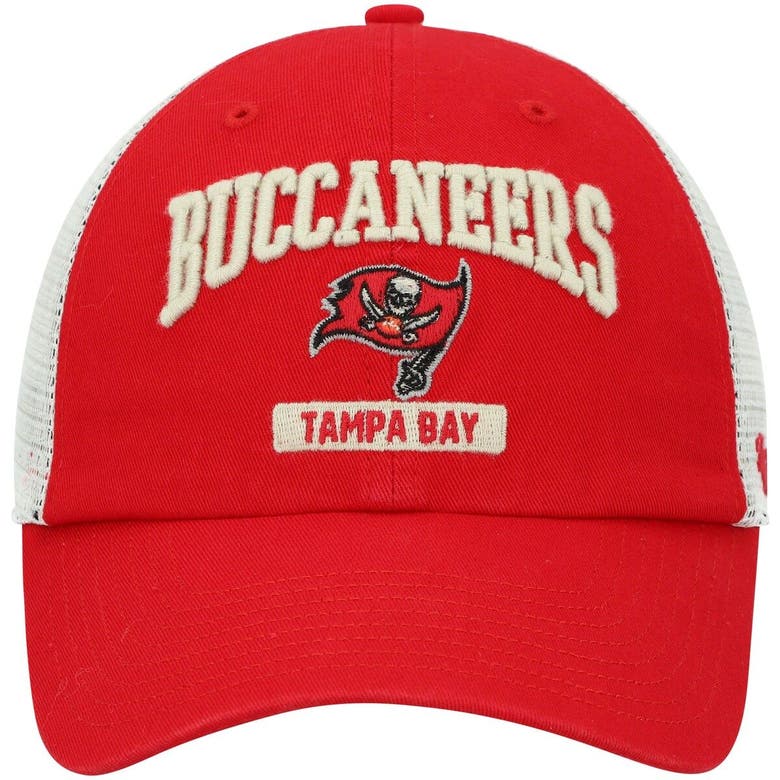 Tampa Bay Buccaneers '47 Trucker Snapback Hat - Red/White