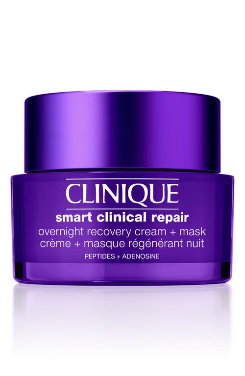 Clinique Smart Clinical Repair Overnight Recovery Cream + Mask at Nordstrom, Size 1.7 Oz