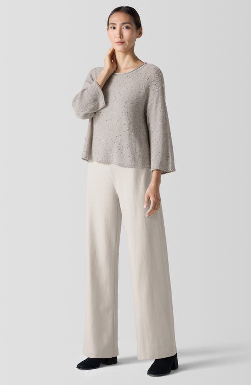 EILEEN FISHER EILEEN FISHER SEQUIN WOOL SWEATER 