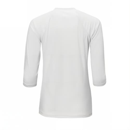 Uv Skinz V-neck Sun & Swim Shirt In White