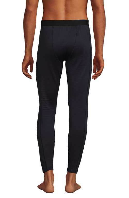 Lands' End Tall Expedition Baselayer Pants In Black