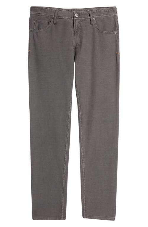 THE NORMAL BRAND THE NORMAL BRAND COMFORT TERRY FIVE-POCKET TAILORED FIT PANTS