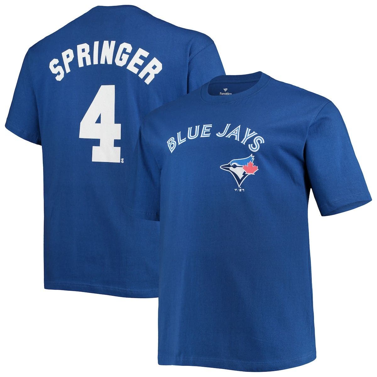 springer jersey blue jays