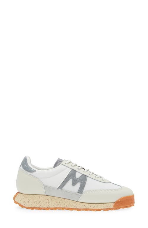 Shop Karhu Gender Inclusive Mestari Control Sneaker In Llily White/silver