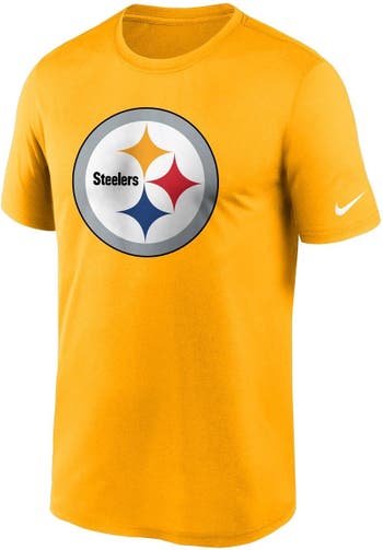 Pittsburgh Steelers Nike Dri-Fit Cotton Long Sleeve Raglan T-Shirt