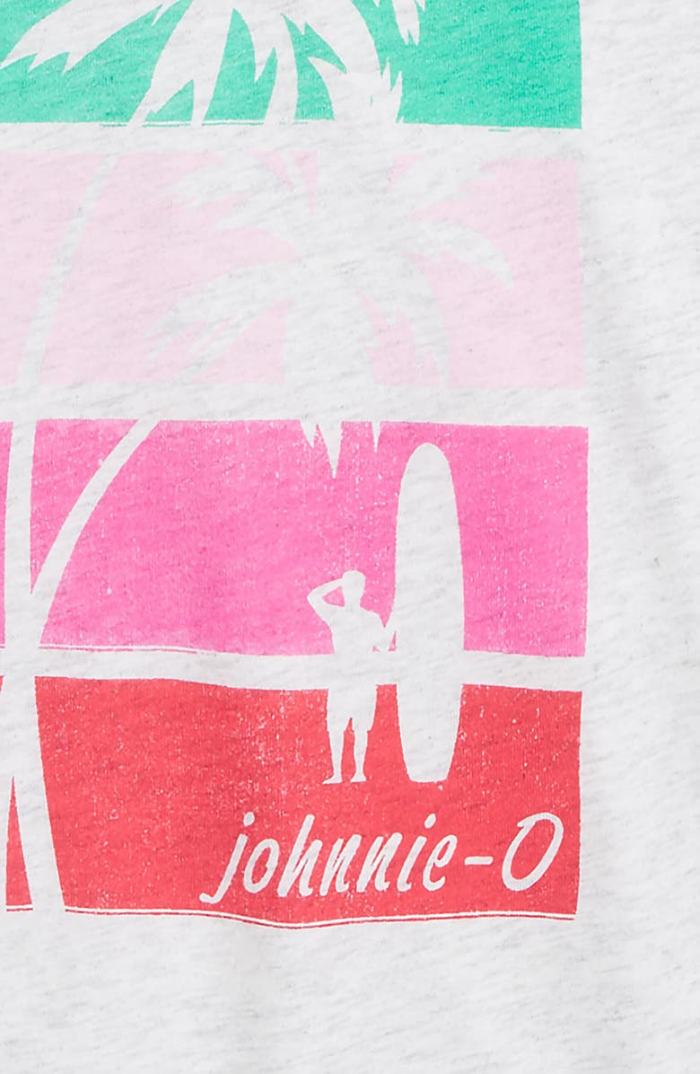 johnnie-O Palm Stripes T-Shirt, Alternate, color, 
