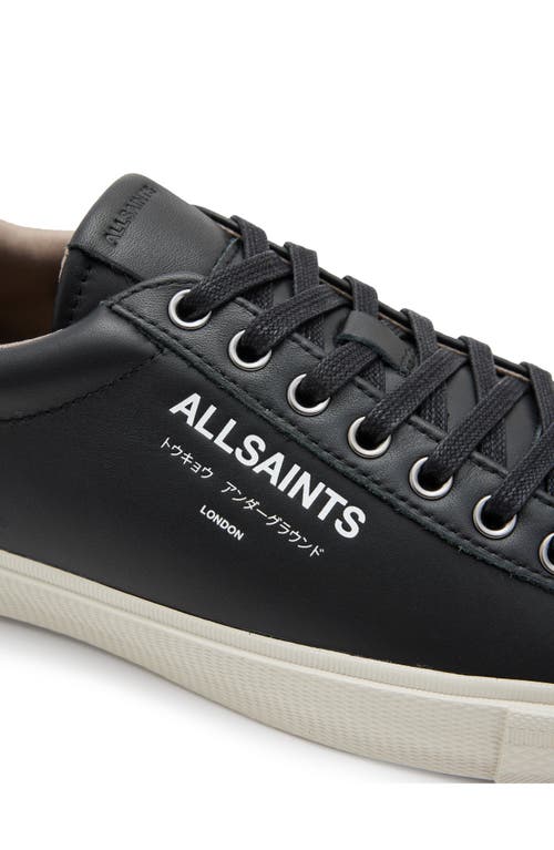 Shop Allsaints Underground Low Top Sneaker In Black