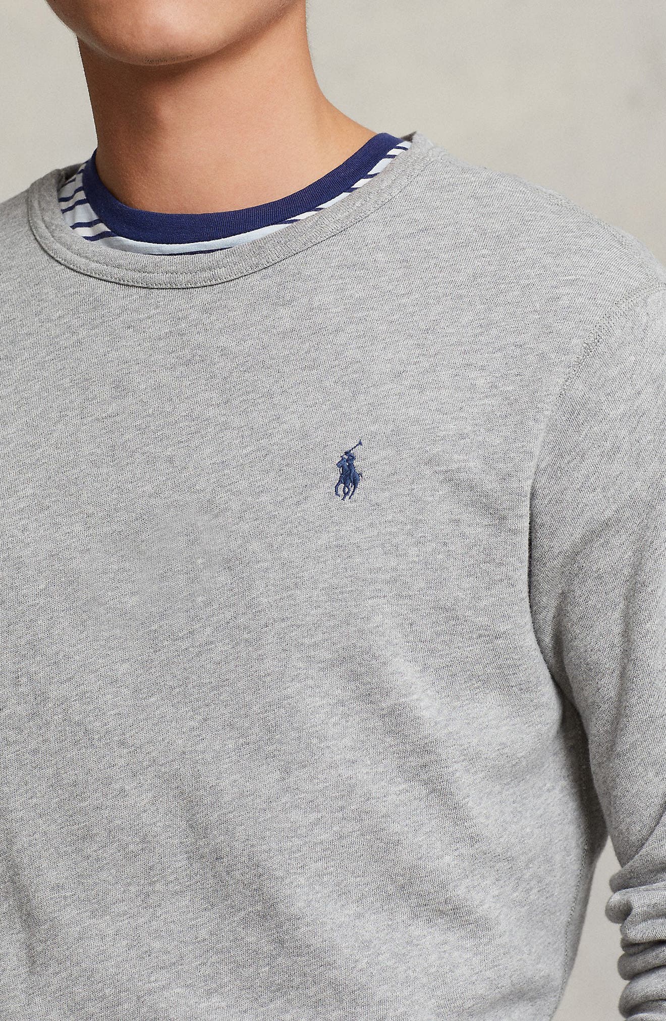 Polo Ralph Lauren French Terry Crewneck Sweatshirt | Nordstrom