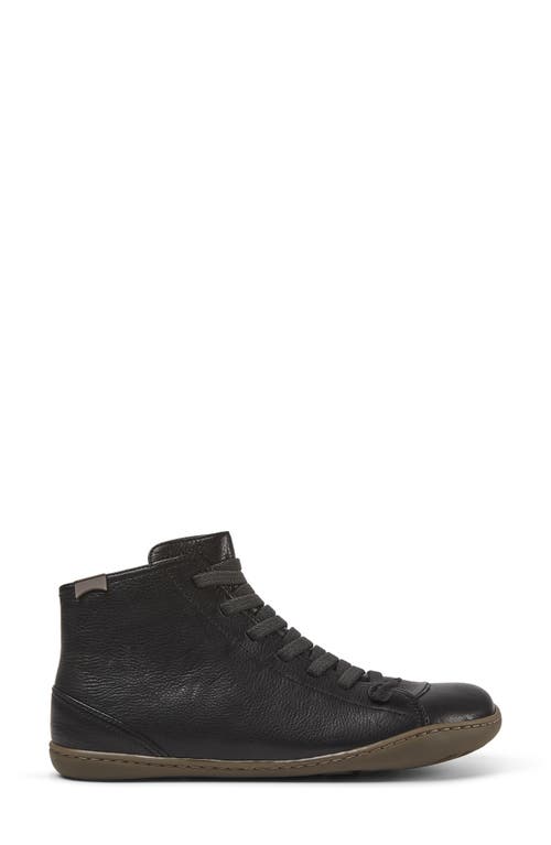 Camper Peu Cami High Top Sneaker In Black