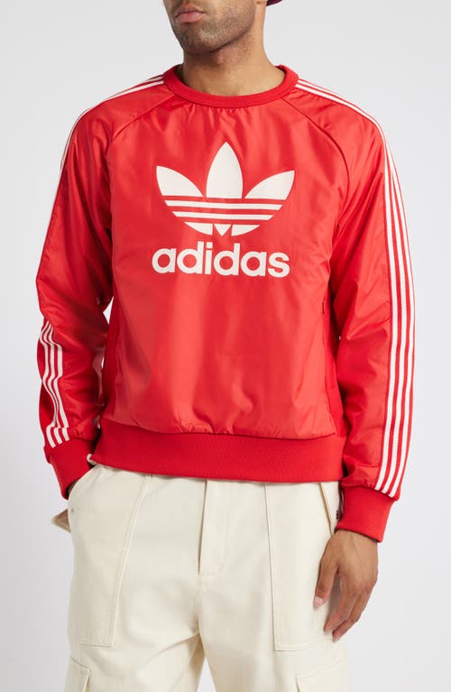 Y-3 x Wales Bonner Crewneck Sweatshirt in Better Scarlet 