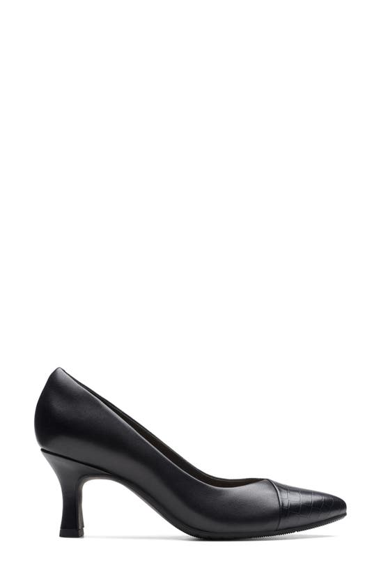 Shop Clarks Kataleyna Rose Pump In Black Croc