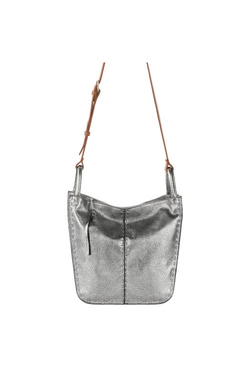 Shop The Sak Los Feliz Crossbody In Dark Silver