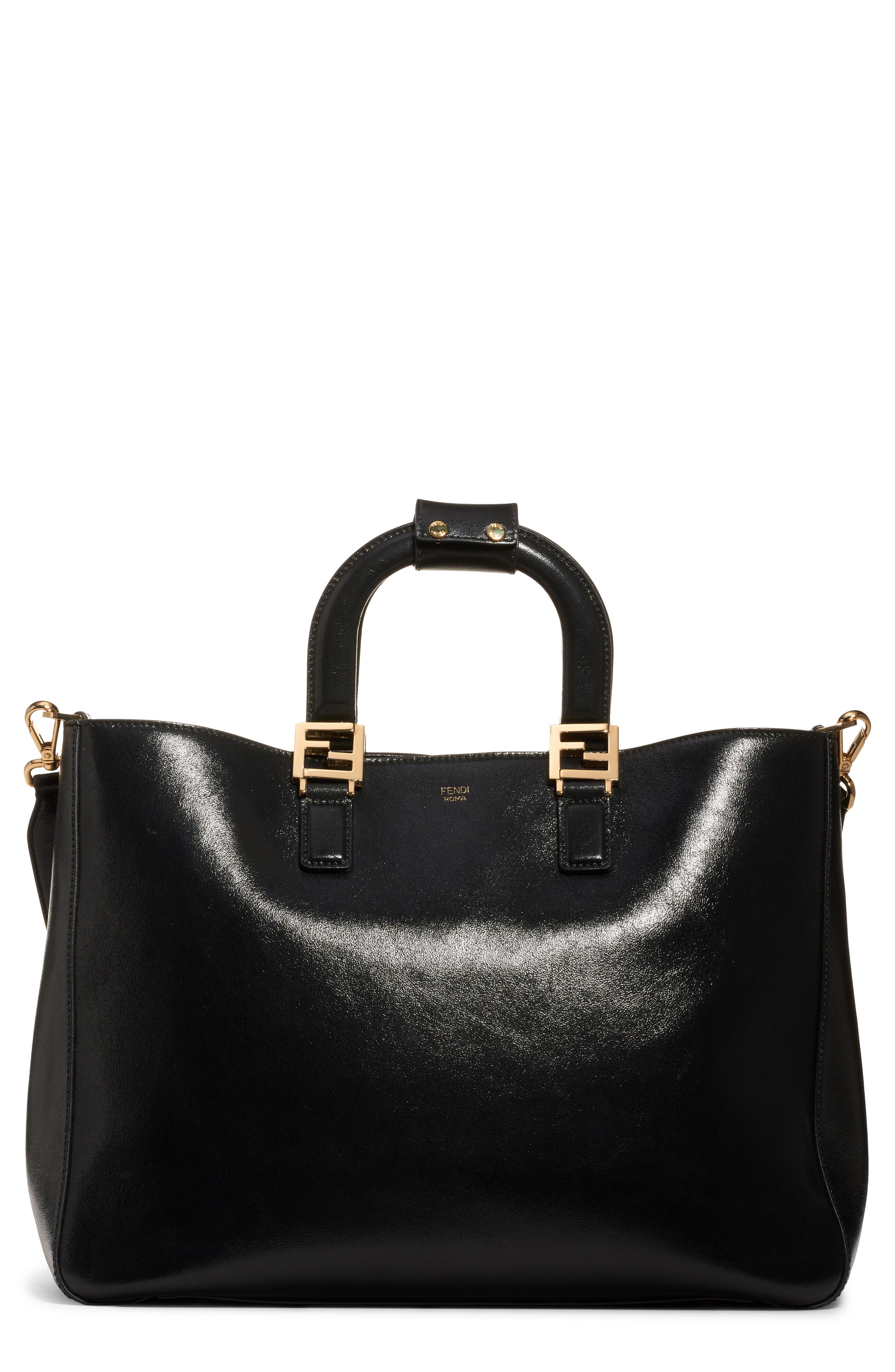 medium black handbag