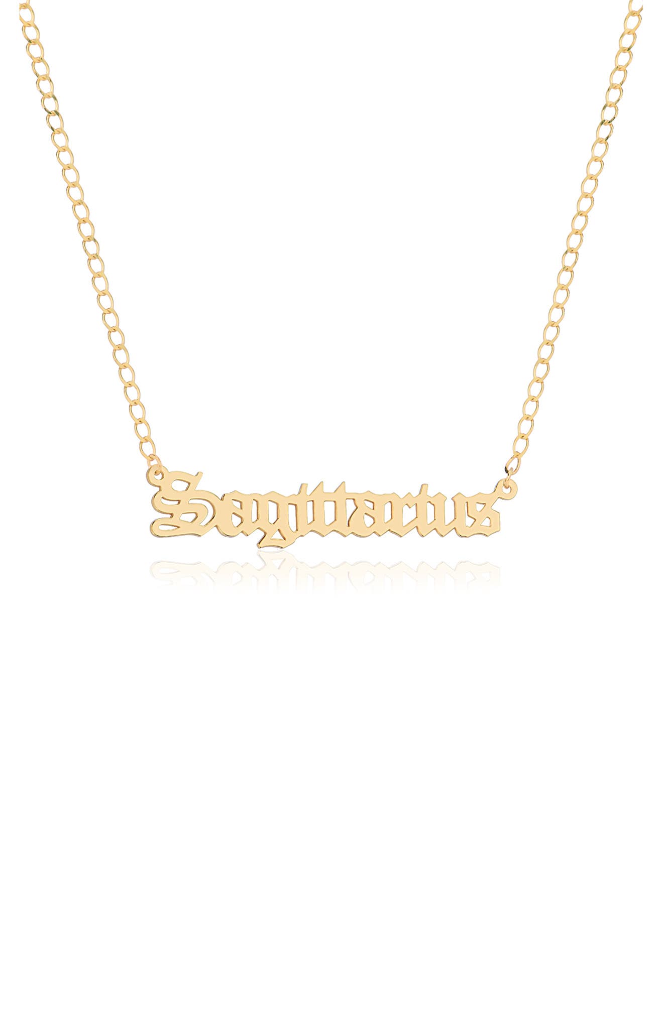 GABI RIELLE Zodiac Sign Gothic Script 