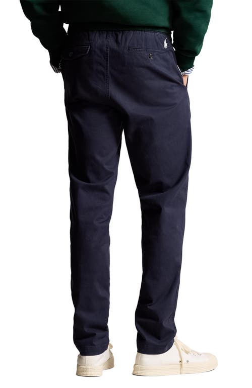 Polo Ralph Lauren Twill Taper Leg Pants In Nautical Ink