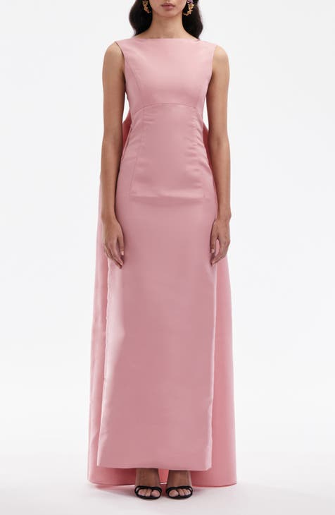 Blush pink designer dress hotsell