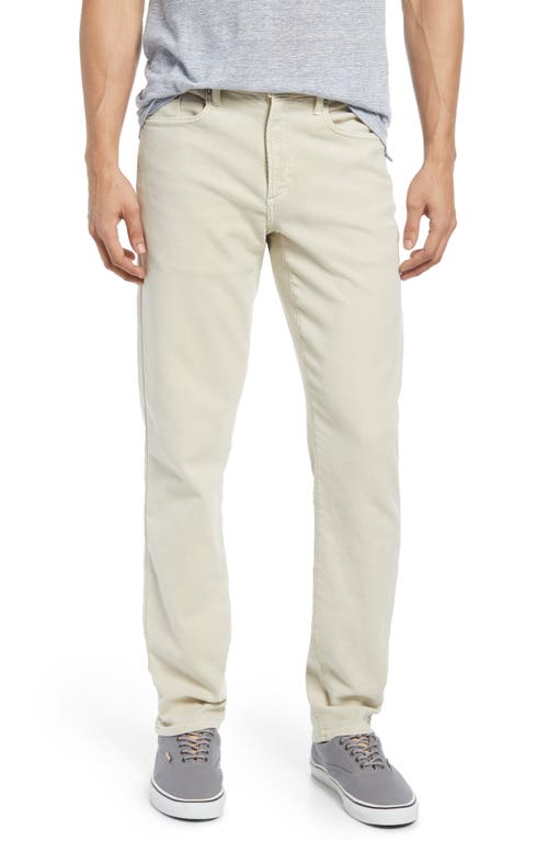Stretch Terry 5-Pocket Pants in Stone