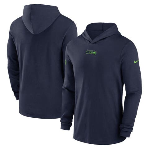 Nike Men's Philadelphia Eagles Sideline Club Pewter Grey Pullover Hoodie