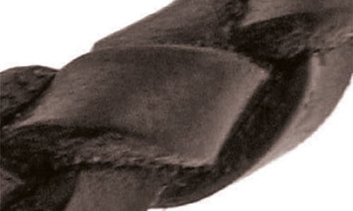Tateossian Click Scoubidou Bracelet In Black