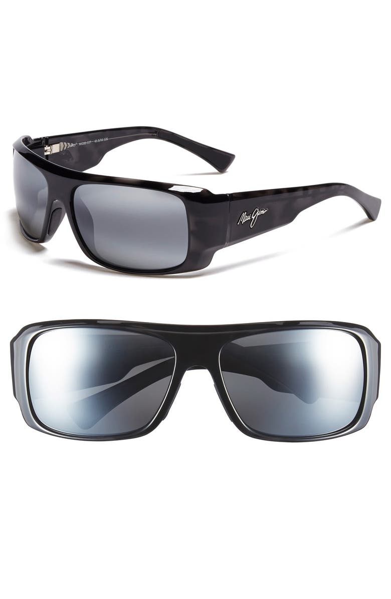 Maui Jim 'Five Caves - PolarizedPlus®2' 62mm Polarized Wrap Sunglasses