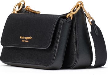 kate spade new york morgan double up saffiano leather crossbody