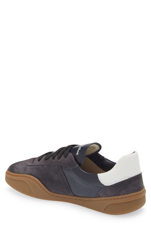 Shop Acne Studios Low Top Sneaker In Anthracite/grey