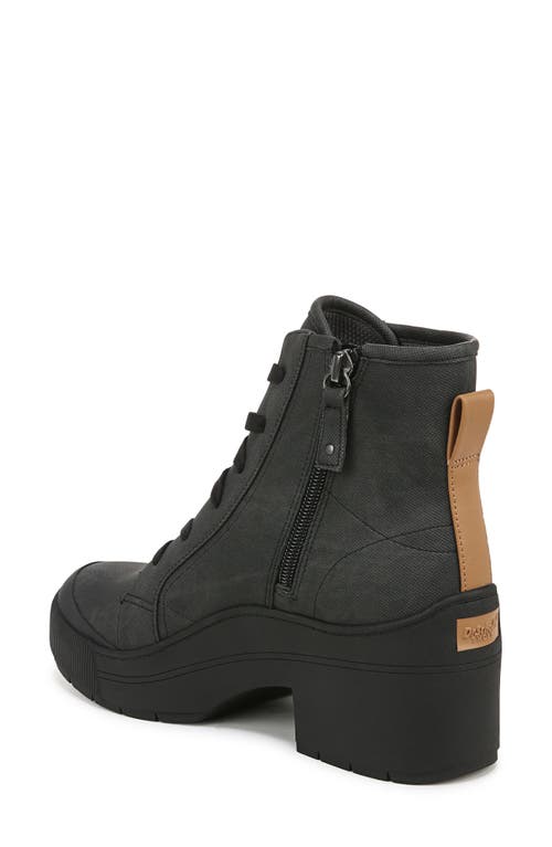 Shop Dr. Scholl's Time Off Up Combat Boot In Black