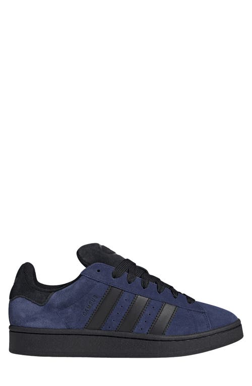 Shop Adidas Originals Adidas Campus 00s Sneaker In Black/black/dark Blue