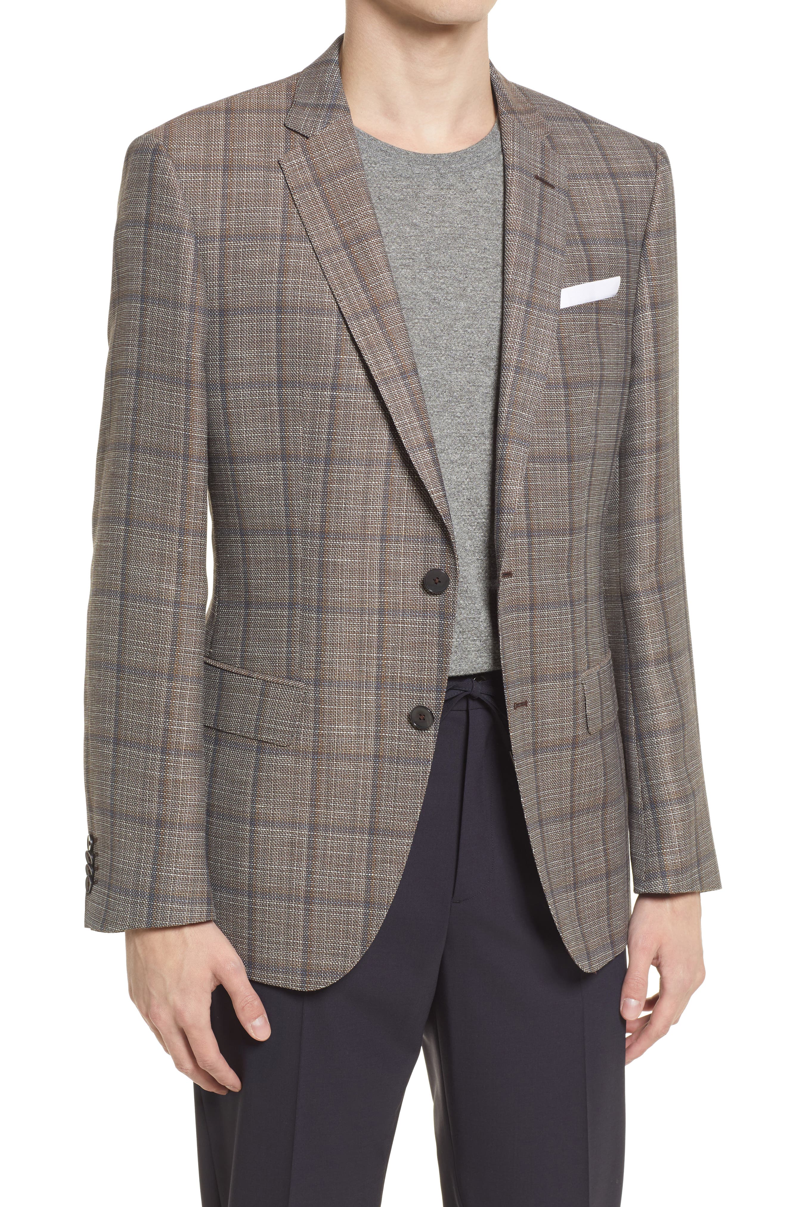 mens fitted blazer